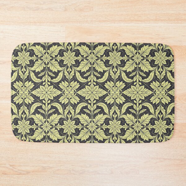 Item preview, Green, Flowers & Leaves, Abstract Artistic Stylize, Symmetrical Repeated Texture Pattern (image size 8320x12480) designed and sold by Digital-Davinci.