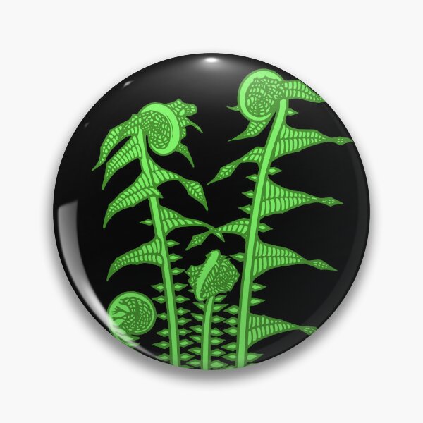 Item preview, Art Nouveau Deco Jugendstil FernsJulie de Graag designed and sold by Pixelchicken.