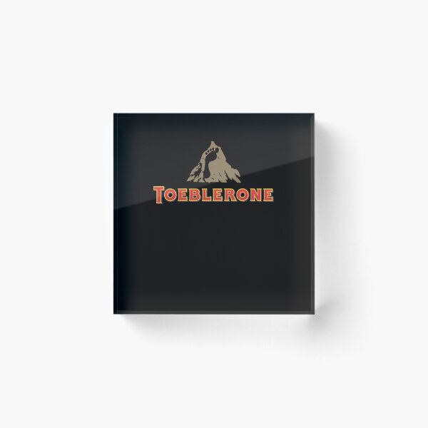 Item preview, Toeblerone Chocolate Logo Parody designed and sold by KentParker.