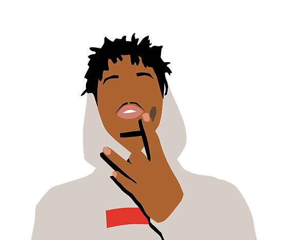 "Playboi Carti Cartoon" Poster by damesdesigns | Redbubble