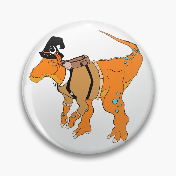 Item preview, Amber Isle Game Icon Ornithopod Dinosaur  designed and sold by Giraffes On Other Planets.