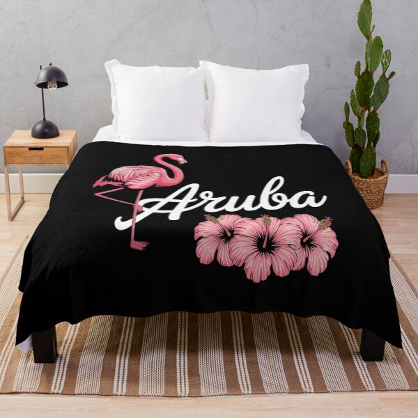 Item preview, Aruba Island Flamingo and Flowers designed and sold by JulienAureo.