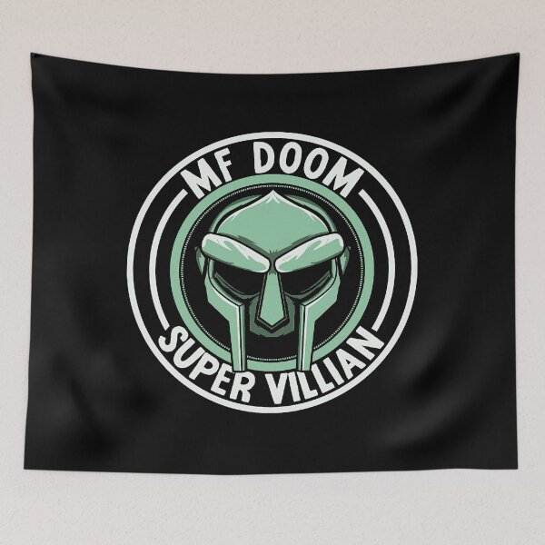 Item preview, MF Doom Supervillain Mask Hip Hop designed and sold by diablo1368.