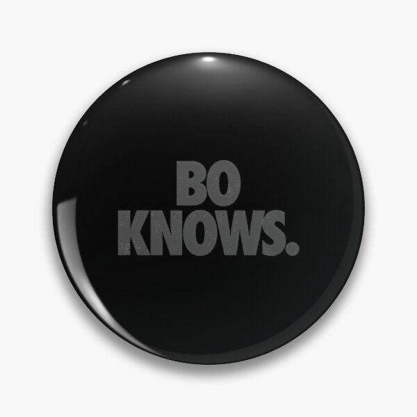Item preview,  Bo Knows Gray Vintage Text Logo designed and sold by JACQUELINESKINN.
