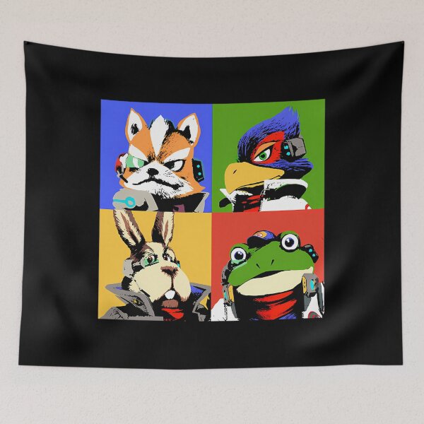 Item preview,  Star Warhol Fox designed and sold by AURORAEDWAR.