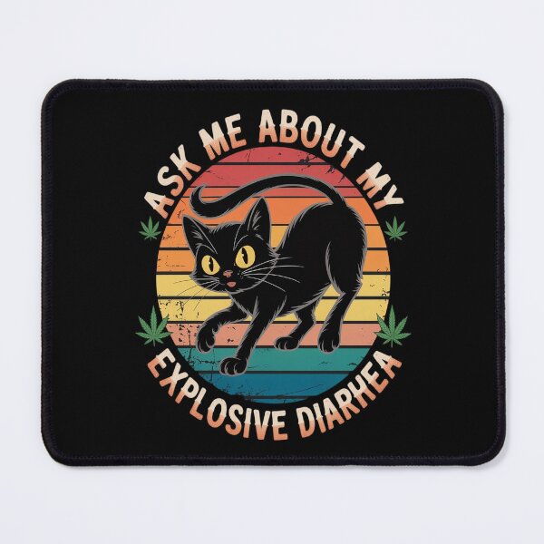 Item preview, Ask Me About My Explosive Diarrhea Sarcastic Humor designed and sold by JulienAureo.