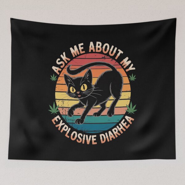 Item preview, Ask Me About My Explosive Diarrhea Sarcastic Humor designed and sold by JulienAureo.