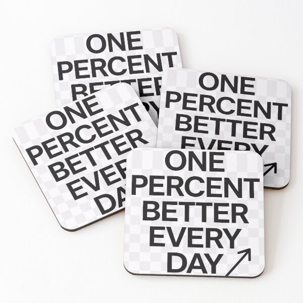 Item preview, One Percent Better Every Day Motivation designed and sold by INNER WINNER YOU.