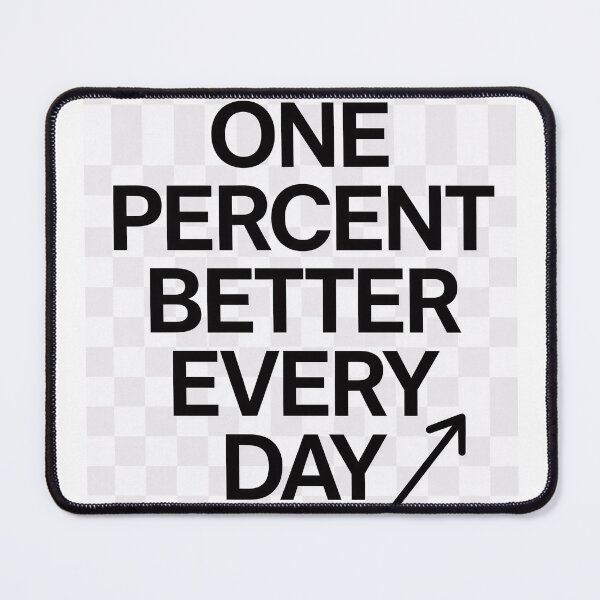 Item preview, One Percent Better Every Day Motivation designed and sold by INNER WINNER YOU.