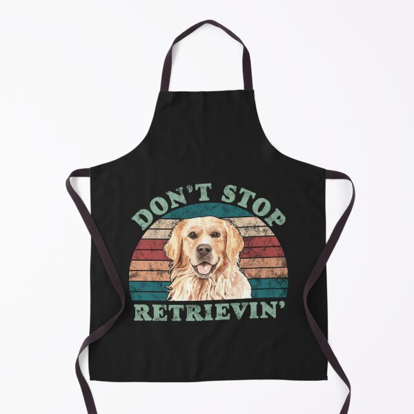 Item preview, Don't Stop Retrieving-Golden Retriever Vintage  designed and sold by CleoJames.