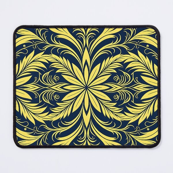 Item preview, Green, Flowers & Leaves, Abstract Artistic Stylize, Symmetrical Repeated Texture Pattern (image size 8320x12480) designed and sold by Digital-Davinci.