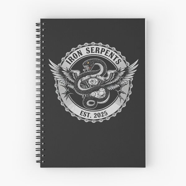 Item preview, Vintage Motorcycle Chain Biker Insignia designed and sold by SplashTastic.