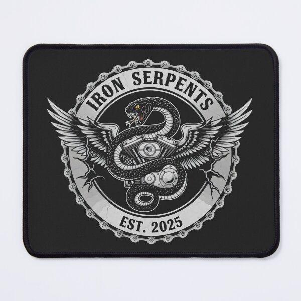 Item preview, Vintage Motorcycle Chain Biker Insignia designed and sold by SplashTastic.