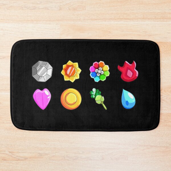 Item preview, Kanto Badges designed and sold by YOUNSIMPSON.