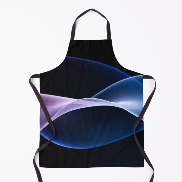 Item preview, Elegant Flowing Blue and Pink Abstract Ribbon Waves with Smooth Gradient Glow on Dark Minimalist Background designed and sold by Mimoshi ⭐⭐⭐⭐⭐.