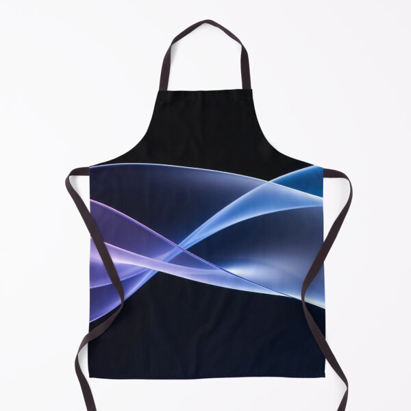 Item preview, Glowing Blue and Purple Abstract Ribbon Waves with Smooth Gradient Flow and Elegant Motion on Dark Background designed and sold by Mimoshi ⭐⭐⭐⭐⭐.