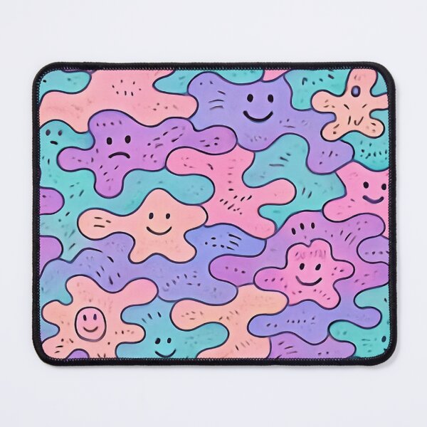 Item preview, Whimsical Pastel Camouflage Pattern designed and sold by Myra365Art.