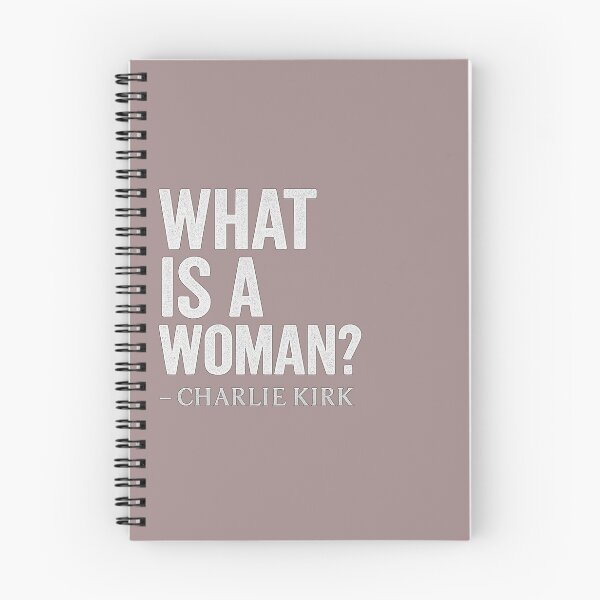 Item preview, Charlie Kirk Quote – What Is a Woman Distressed Typography Design designed and sold by Meandmyshop.