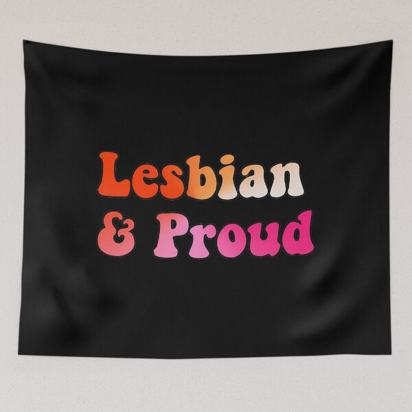 Item preview, Lesbian & Proud Illustration designed and sold by BlancheGibson1.