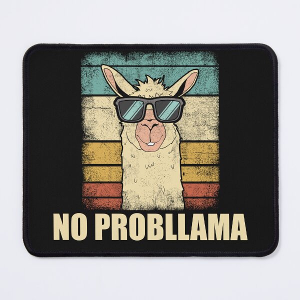 Item preview, No Probllama – Funny Vintage Llama Design designed and sold by clickbongski.