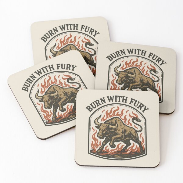 Item preview, Bull Burn With Fury designed and sold by EdvvinStudios.