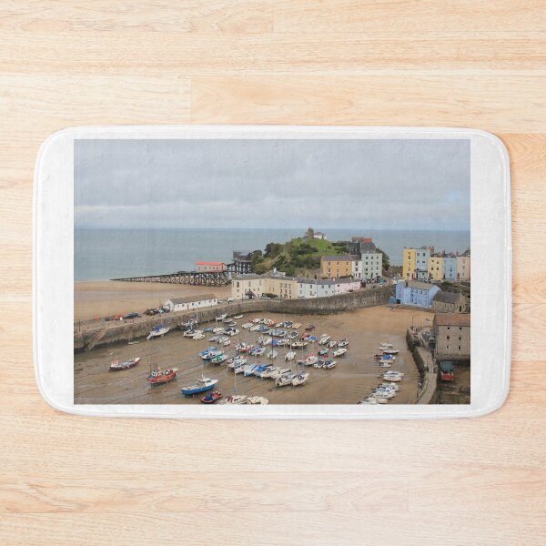 Item preview, 2011-09-02 : Low Tide at Tenby - The harbour at Dinbych-y-Pysgod at low tide designed and sold by 'ö-Dzin Tridral.