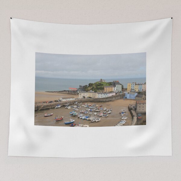 Item preview, 2011-09-02 : Low Tide at Tenby - The harbour at Dinbych-y-Pysgod at low tide designed and sold by 'ö-Dzin Tridral.