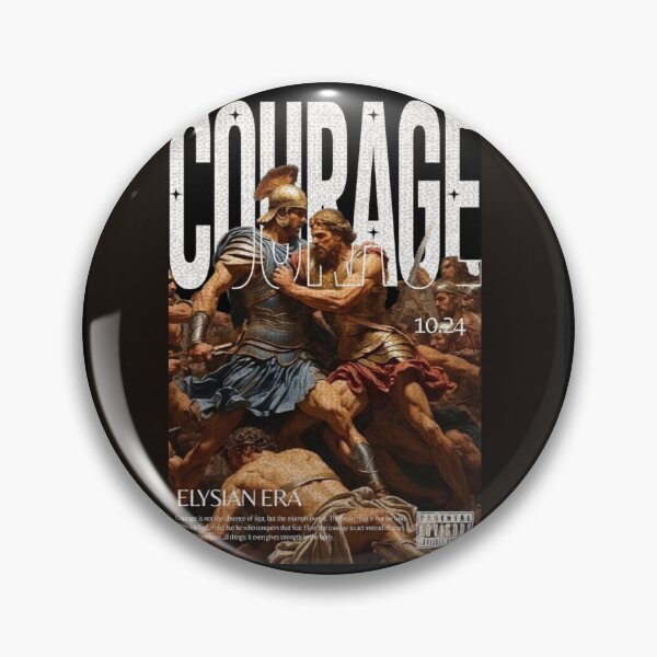Item preview, Courage Rennaissance Style Art designed and sold by Socratic Swag.