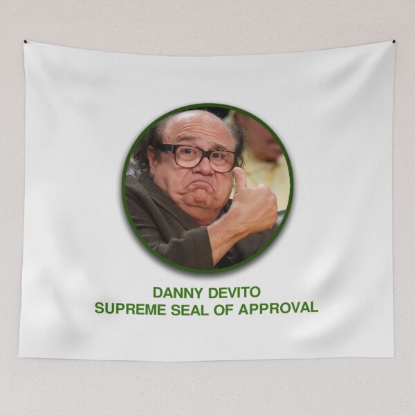 Item preview, Danny Devito Supreme Seal of Approval designed and sold by LonzoHopp.