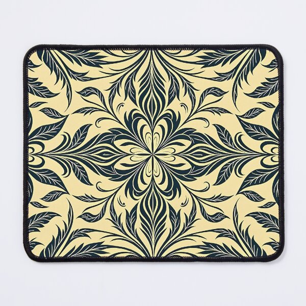 Item preview, Green, Flowers & Leaves, Abstract Artistic Stylize, Symmetrical Repeated Texture Pattern (image size 8320x12480) designed and sold by Digital-Davinci.