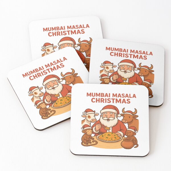 Item preview, Mumbai Masala Christmas – Santa’s Christmas Around the World Tour designed and sold by Globalcitytees.
