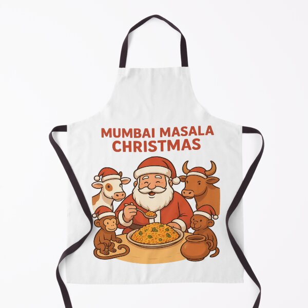 Item preview, Mumbai Masala Christmas – Santa’s Christmas Around the World Tour designed and sold by Globalcitytees.