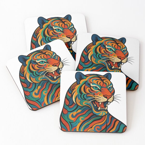 Item preview, Spirit of Five Colors - Vibrant Korean Traditional Art Inspired Illustration designed and sold by JLD.