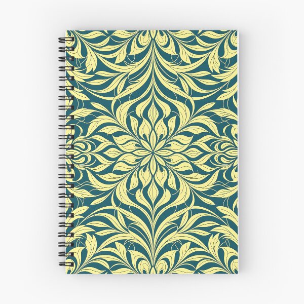 Item preview, Green, Flowers & Leaves, Abstract Artistic Stylize, Symmetrical Repeated Texture Pattern (image size 8320x12480) designed and sold by Digital-Davinci.