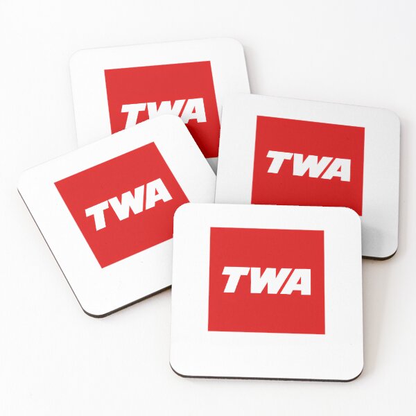 Artikelvorschau, TWA Trans World Airlines auf einem roten Platz entworfen und verkauft von Johntoney2.