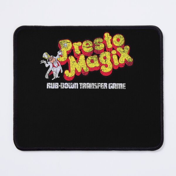 Item preview, Presto Magix Rub Down Transfer Game Logo designed and sold by mobifnikhp.