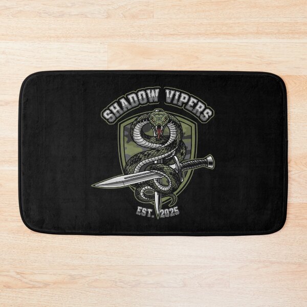 Item preview, Shadow Vipers Tactical Badge Featuring Cobra and Dagger designed and sold by SplashTastic.