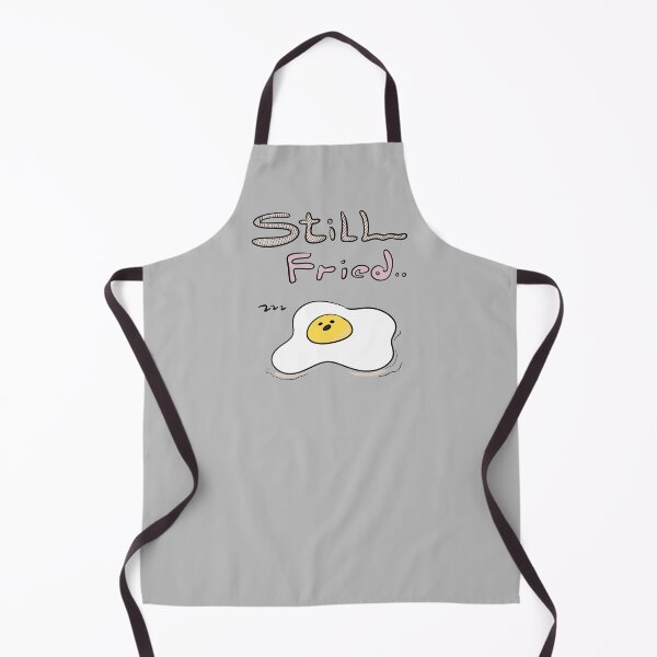 Item preview, Still Fried – Tired Egg Hand-drawn Doodle designed and sold by mintmono-studio.