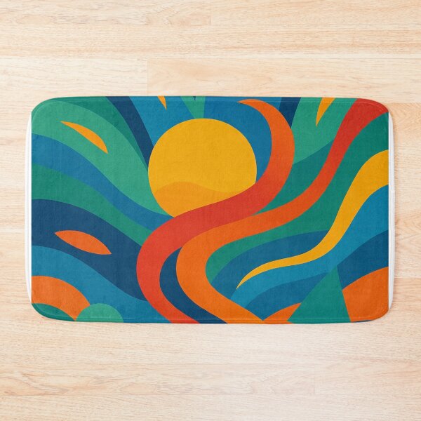 Item preview, Abstract sunrise – colors, shapes and energy in harmony designed and sold by Eric Nagel.