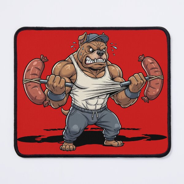 Item preview, Bodybuilder Dog | Silly Paws Studio designed and sold by SillyPawsStudio.