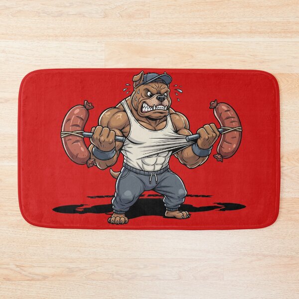 Item preview, Bodybuilder Dog | Silly Paws Studio designed and sold by SillyPawsStudio.