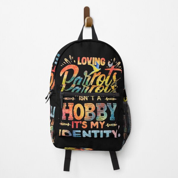 Item preview, Loving Parrots Isn’t a Hobby, It’s My Identity – Parrot Lover Quote Design designed and sold by SnarkyTextStudiO.
