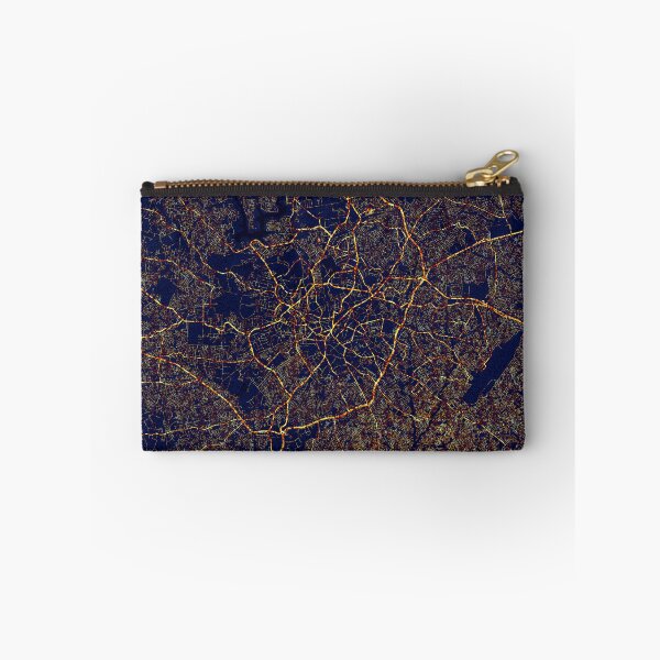 Item preview, Ibadan, Oyo, Nigeria Map - City At Night designed and sold by deMAP.