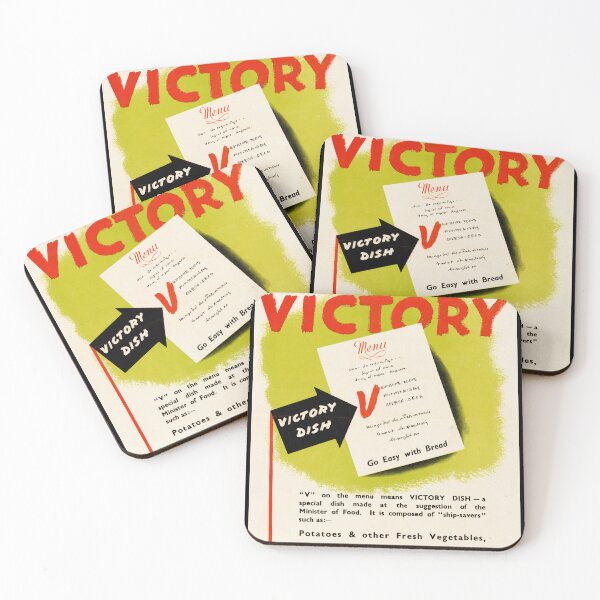 Item preview, Vintage WWII Propaganda Art | Choose for Victory Poster | Support the War Effort with Food Conservation & Rationing designed and sold by artofuniverse.