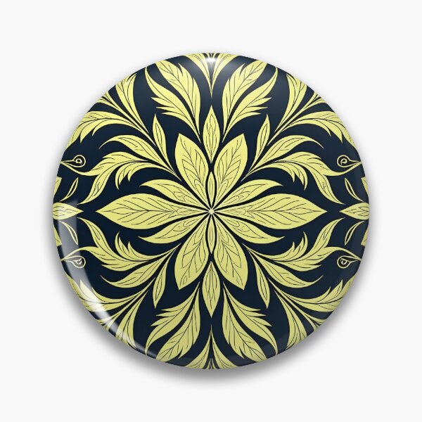Item preview, Green, Flowers & Leaves, Abstract Artistic Stylize, Symmetrical Repeated Texture Pattern (image size 8320x12480) designed and sold by Digital-Davinci.