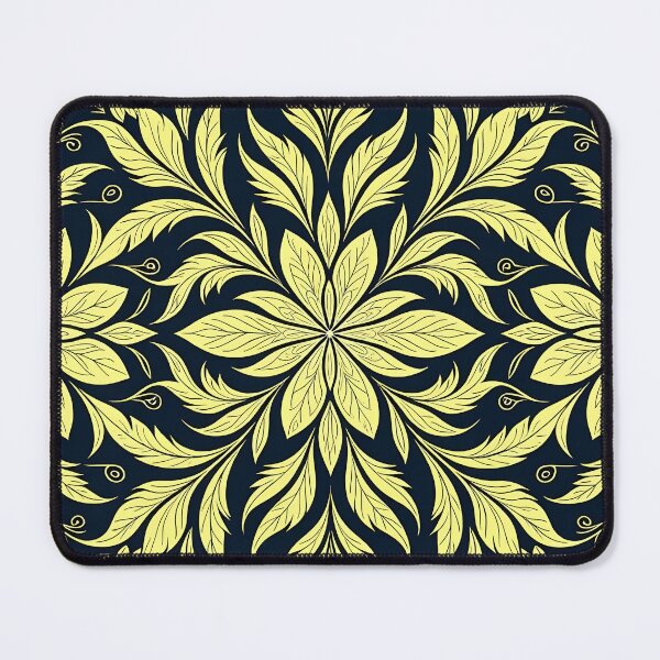 Item preview, Green, Flowers & Leaves, Abstract Artistic Stylize, Symmetrical Repeated Texture Pattern (image size 8320x12480) designed and sold by Digital-Davinci.
