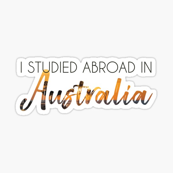 Artikel-Vorschau von Auslandsstudium in Australien, designt und verkauft von UnderwaterSky.