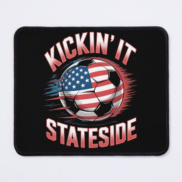 Item preview, usa soccer - patriotic soccer - 2026 soccer - red white and blue - american sports - stars and stripes soccer - bald eagle soccer - freedom soccer - Kickin’ It Since 1776  designed and sold by JansenGS.
