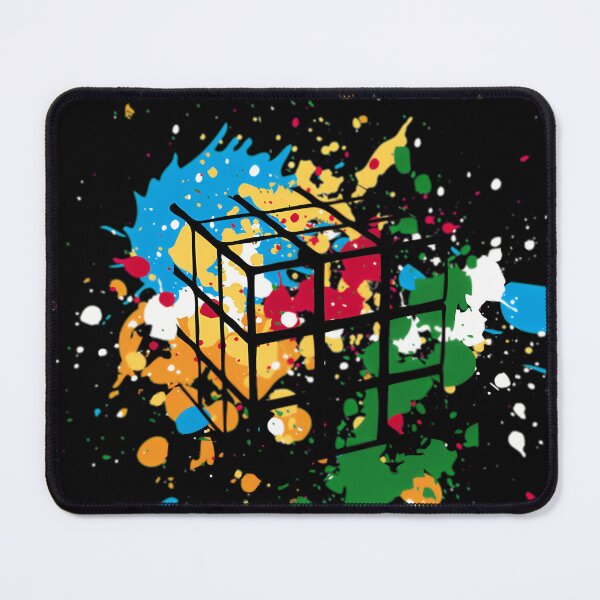 Item preview, Rubik Colourful Splatters designed and sold by YOUNSIMPSON.