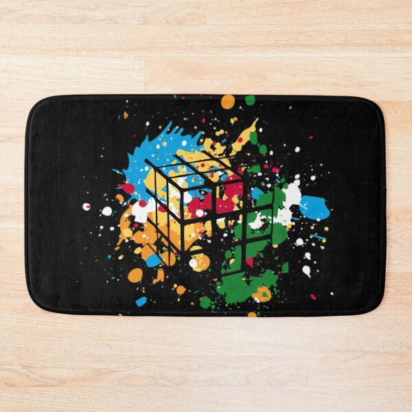 Item preview, Rubik Colourful Splatters designed and sold by YOUNSIMPSON.